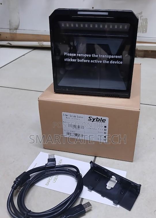 XB-8808G Table Mount 2D Scanner – Automatic POS Reader