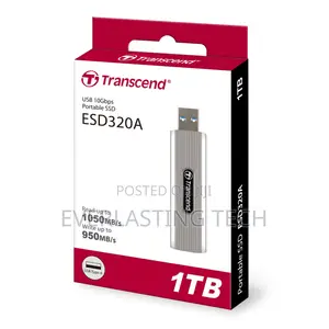 Transcend 1TB ESD320A Portable SSD Up to 1050mb/S