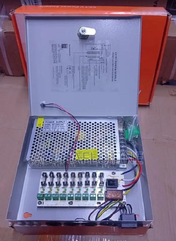 CCTV Power Supply 20amps 12v Closed