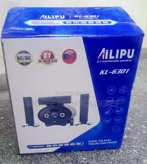 Alipu KL-6301 3.1 Multimedia Home Theatre Speaker System