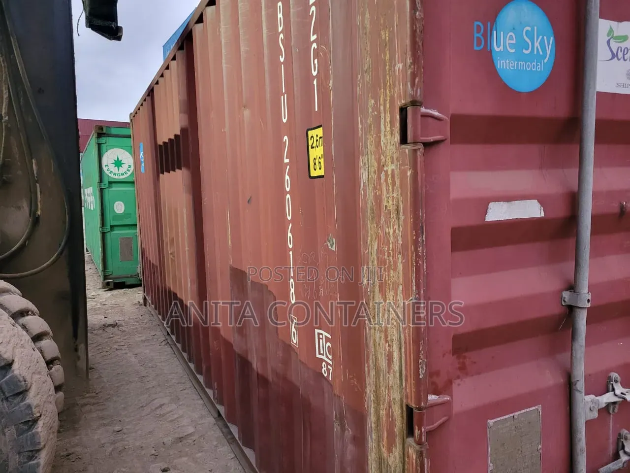 20ft Plain Container