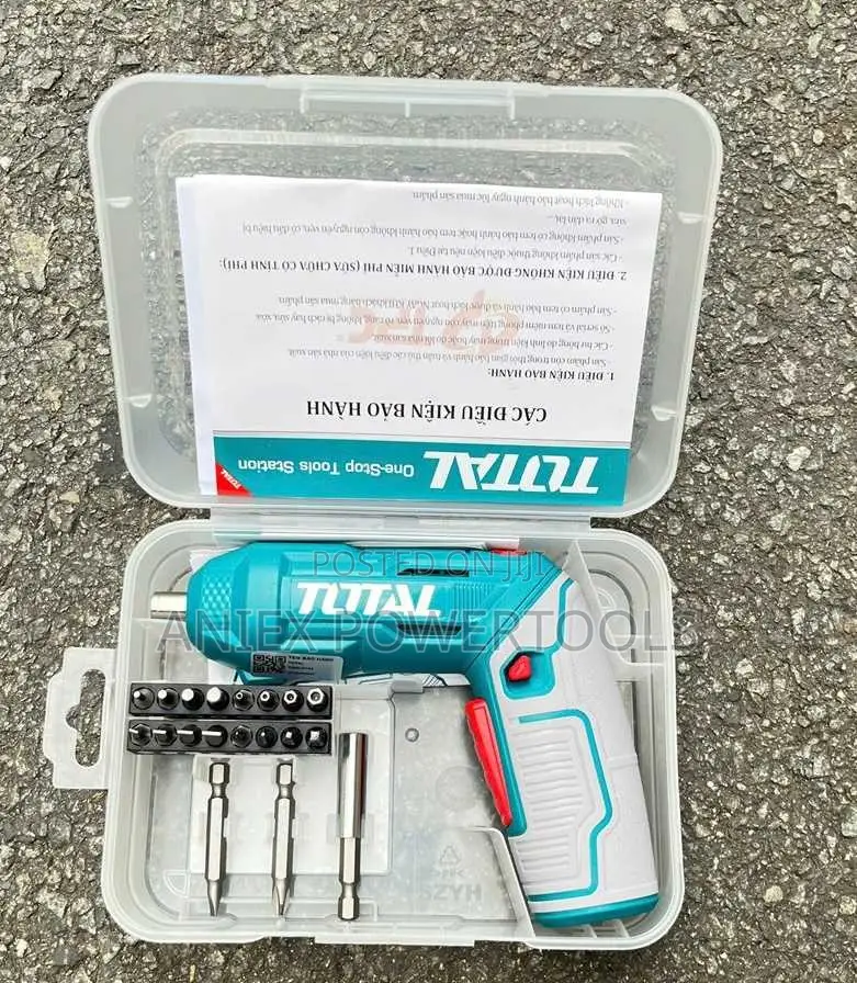 Total TSDLI0442 Lithium-Ion Cordless Screwdriver 4Nm