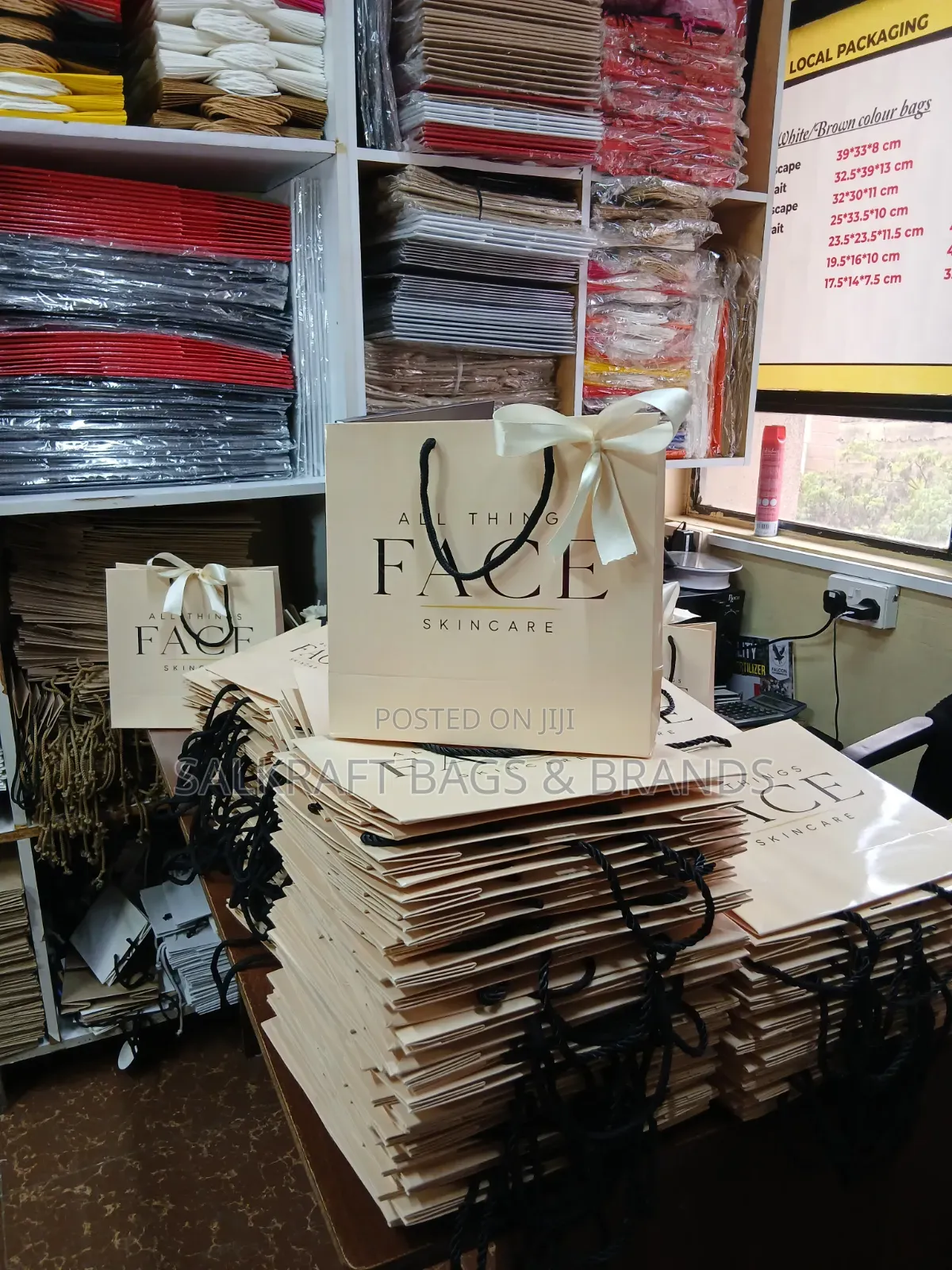 Ribbon-Closure Luxury Tote