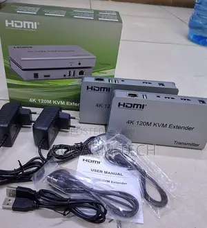 120m KVM Extender Hdmi Over Cat5e/Cat6 for Mouse and Keyboard Extensio