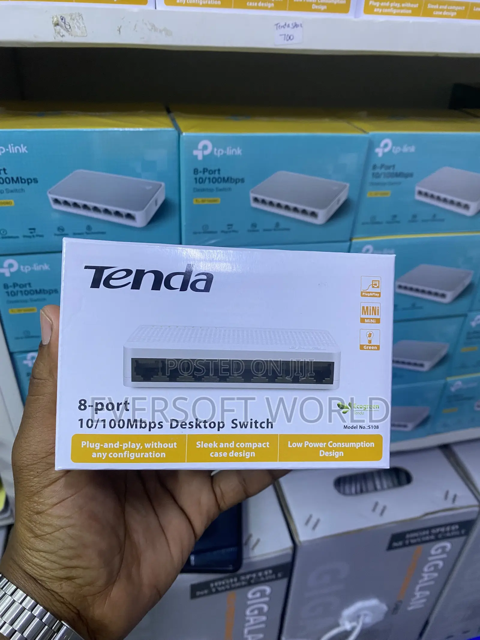 Tenda 8port Switch