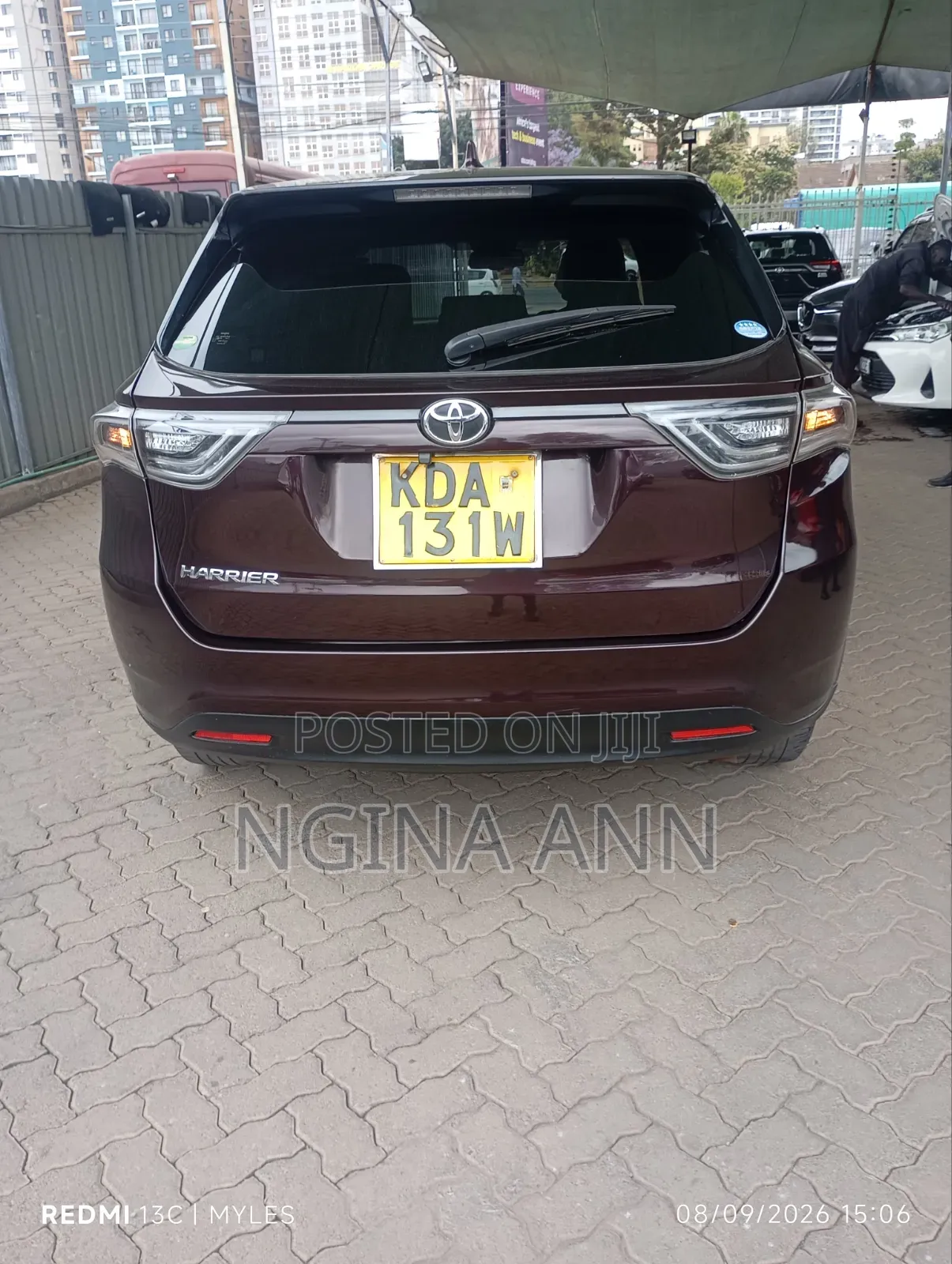 Toyota Harrier 2015 Black