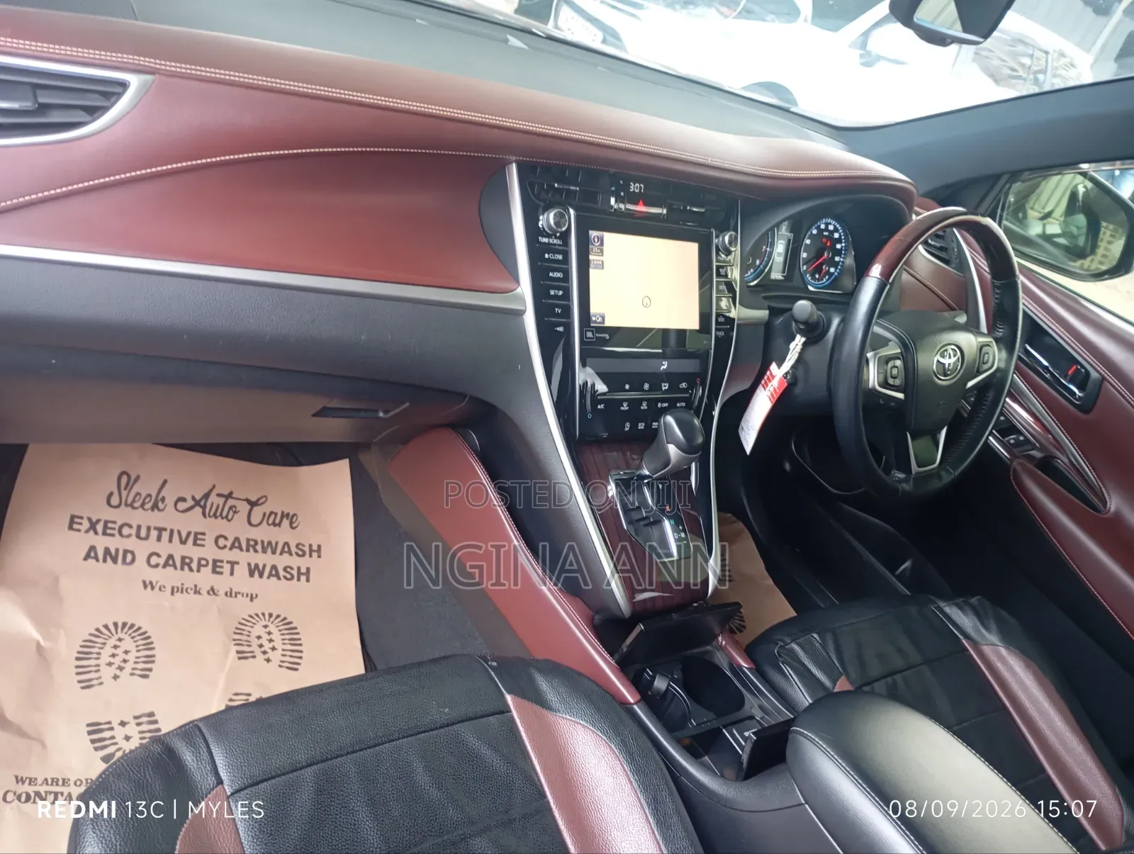 Toyota Harrier 2015 Black