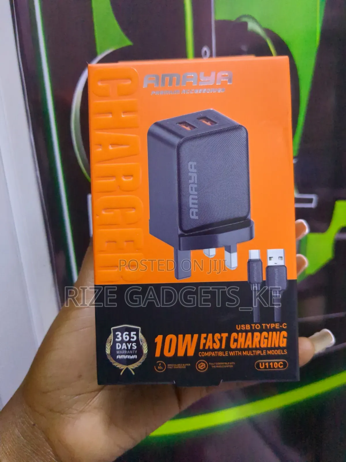 Amaya 10wfast Full Charger With Warranty