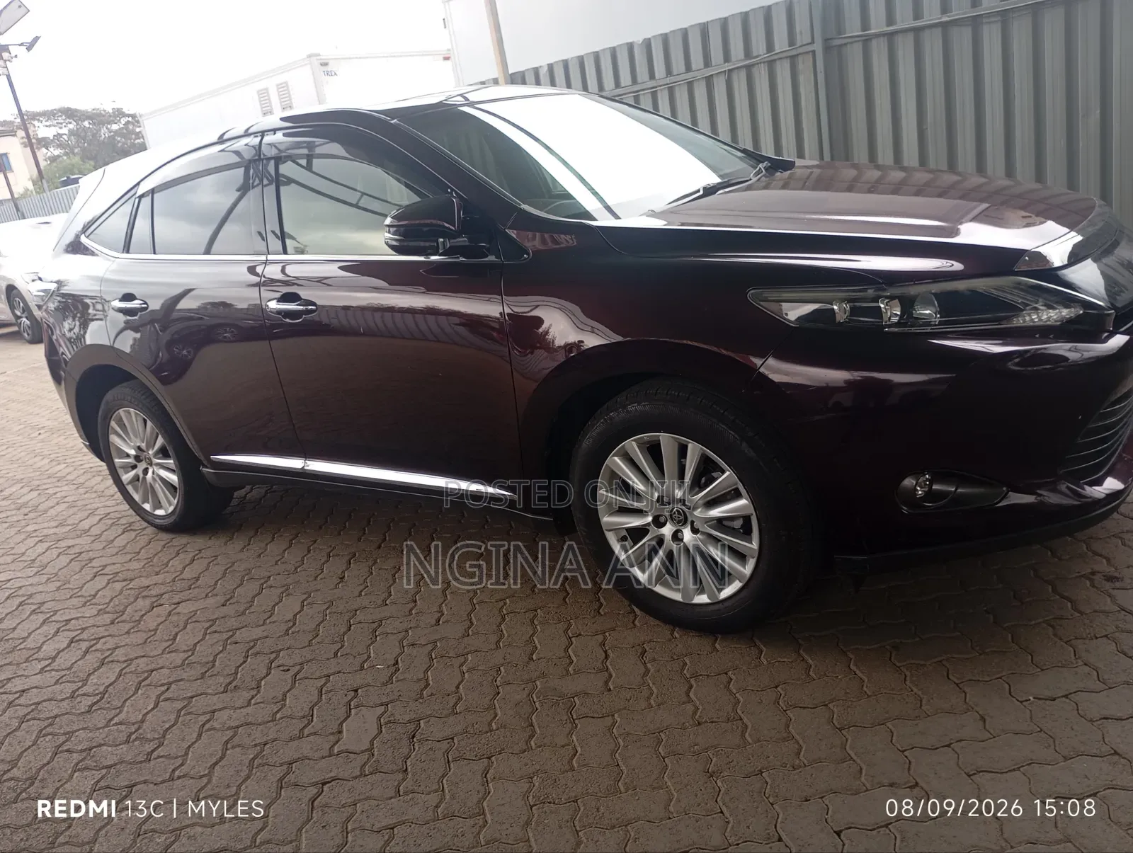 Toyota Harrier 2015 Black