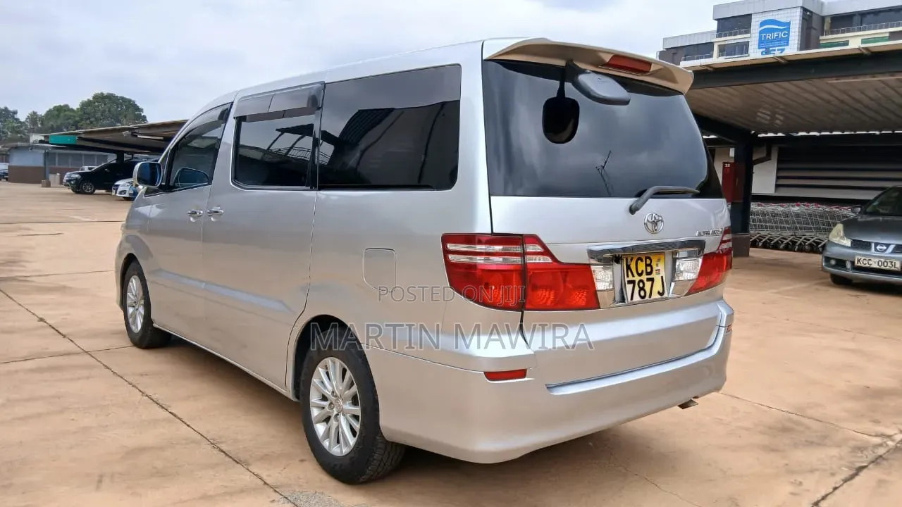 Toyota Alphard 2007 Silver