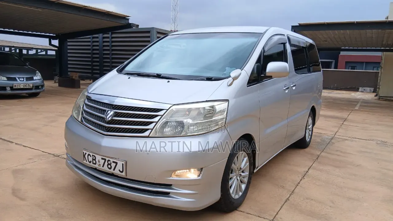 Toyota Alphard 2007 Silver