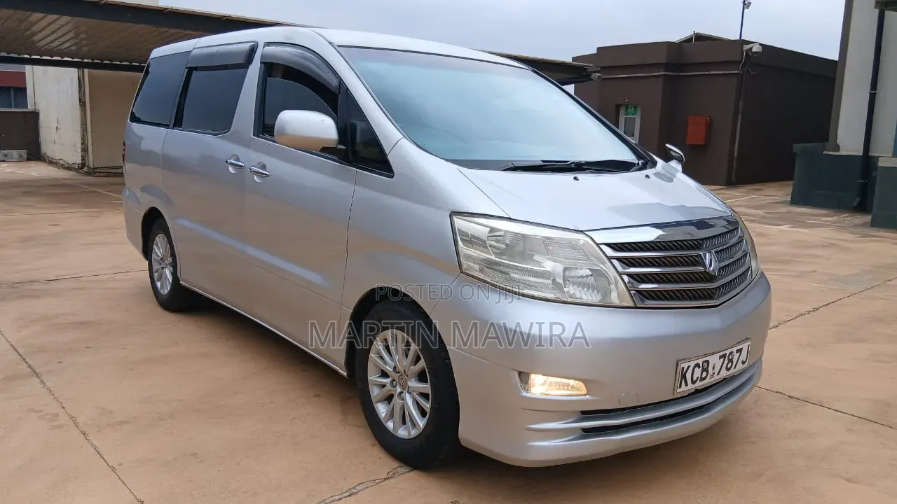 Toyota Alphard 2007 Silver