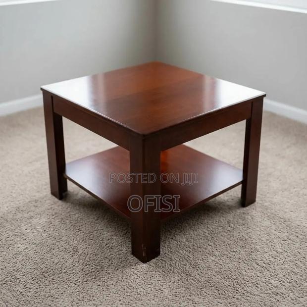 Coffee Table; Solid Mahogany Coffee Table - thumbnail 2