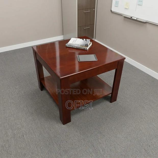Coffee Table; Solid Mahogany Coffee Table - thumbnail 5