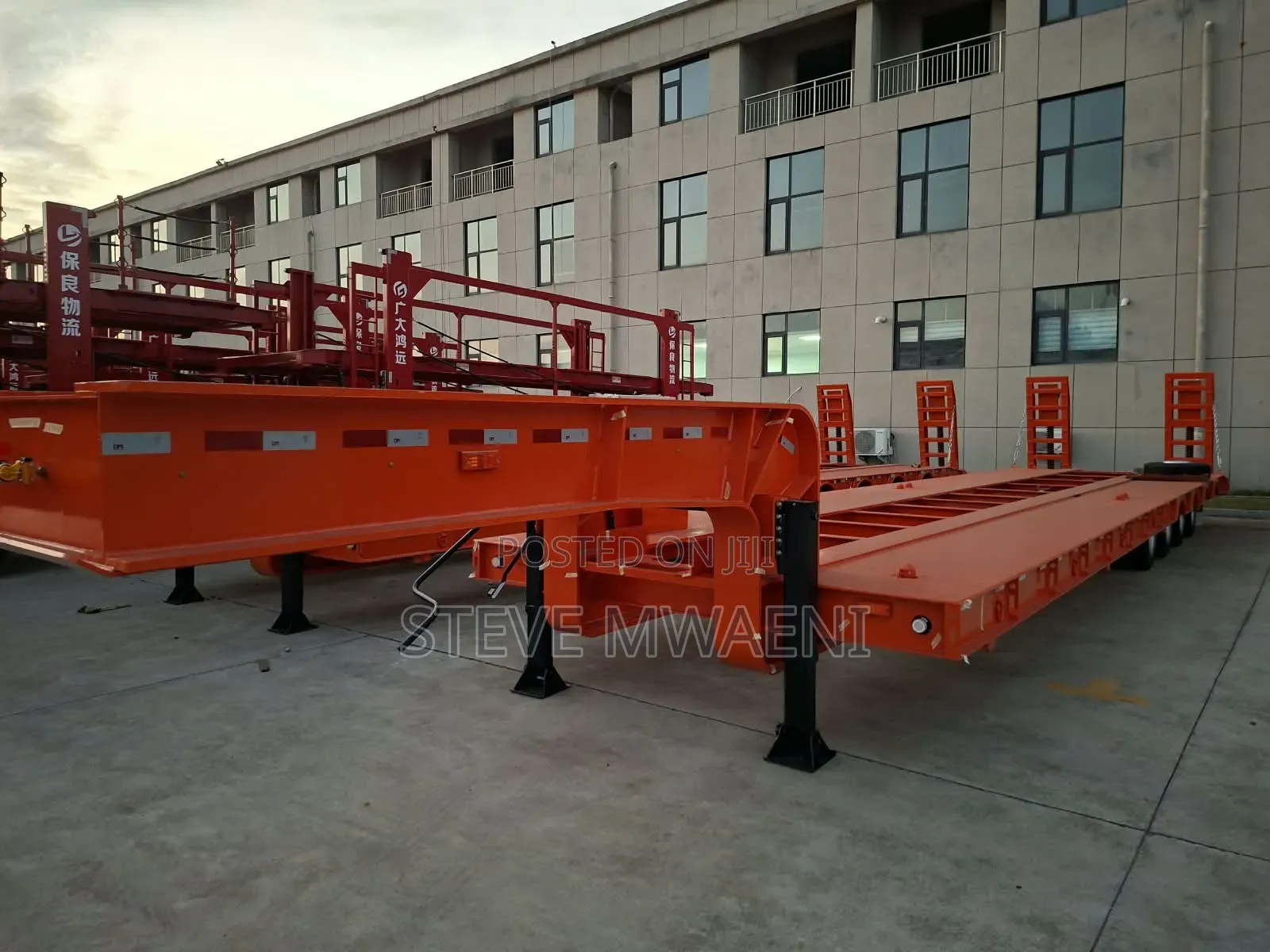 Lowbed Trailer 4 Axles - Brand New