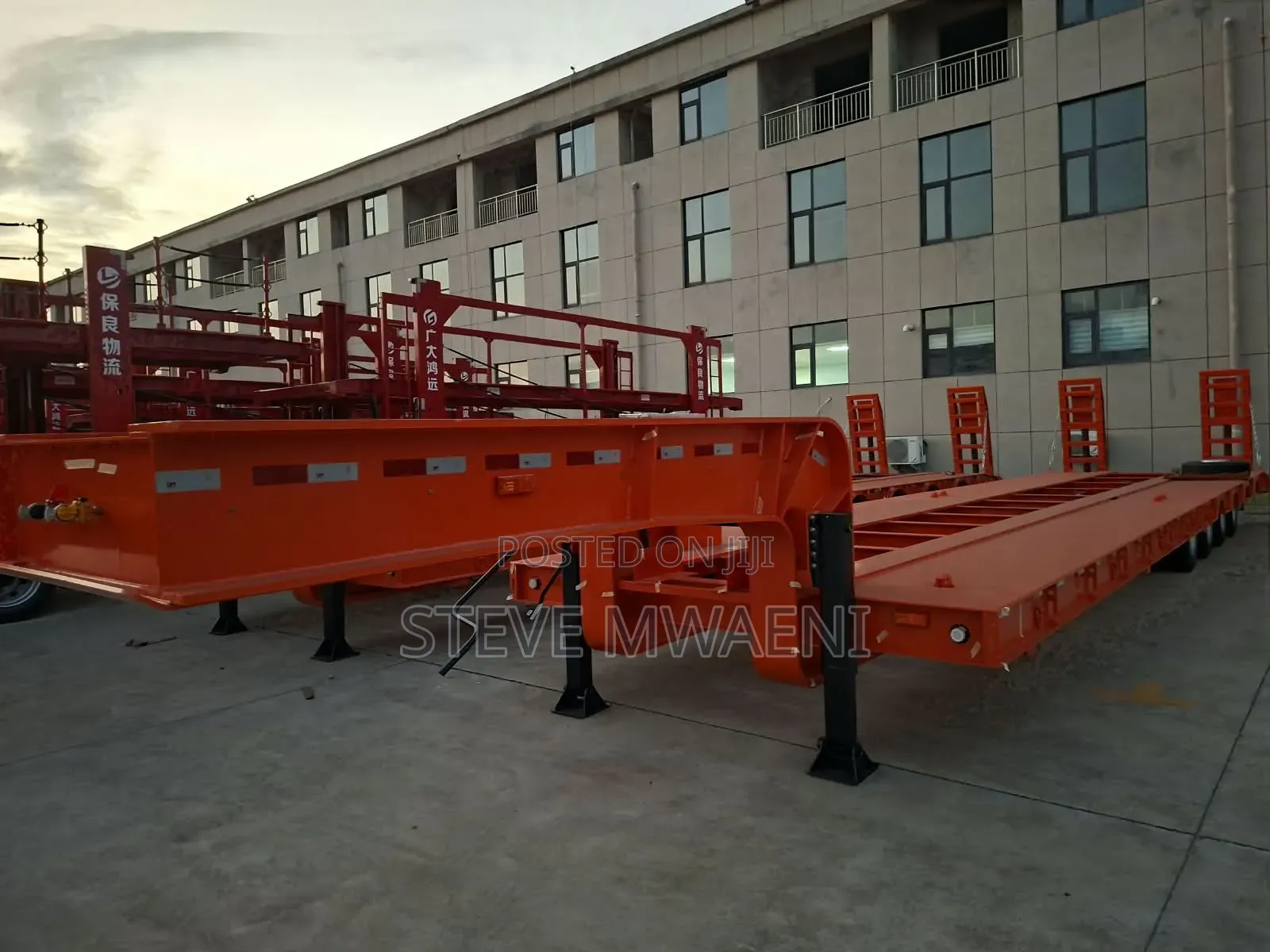 Lowbed Trailer 4 Axles - Brand New