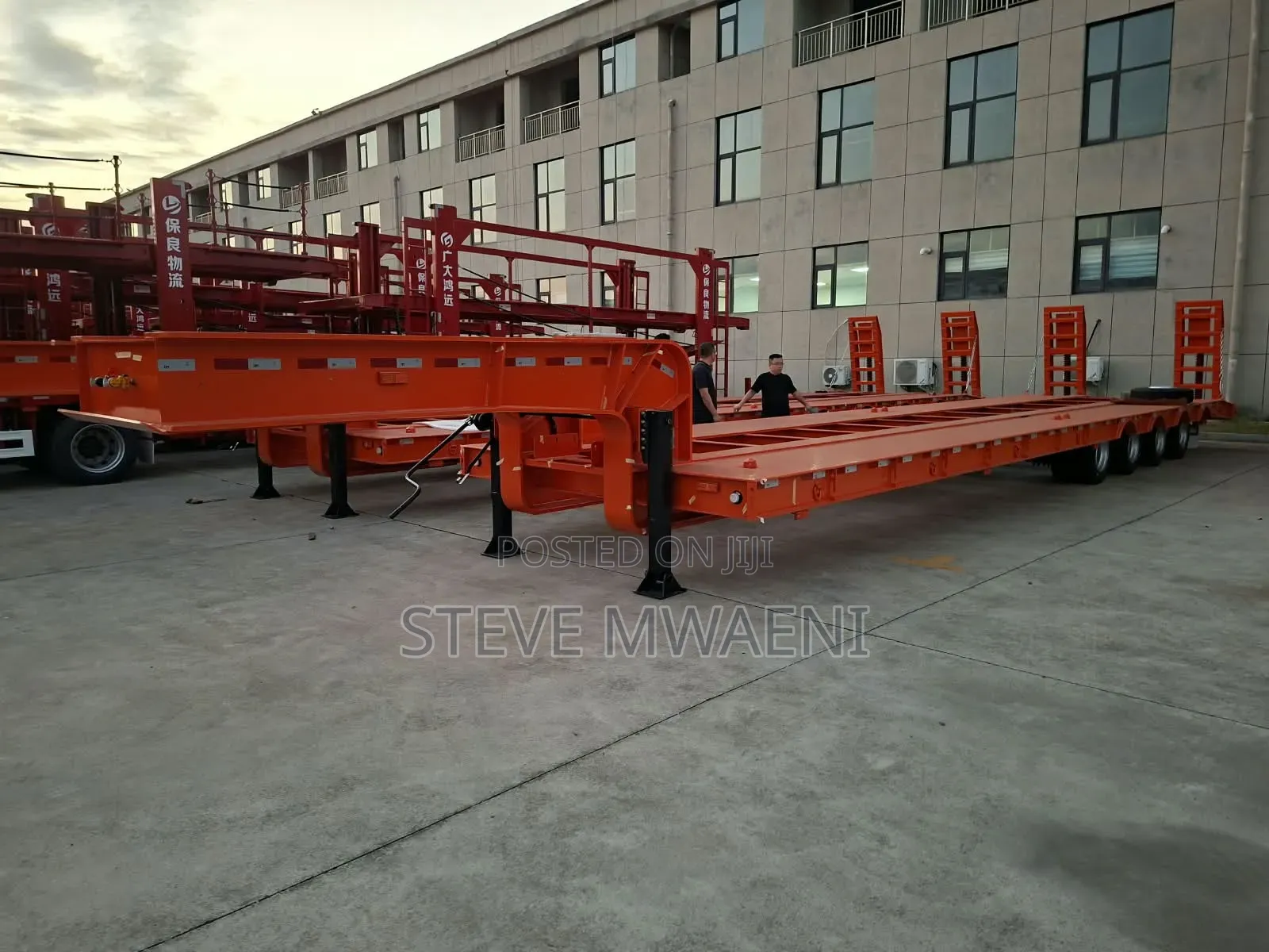 Lowbed Trailer 4 Axles - Brand New