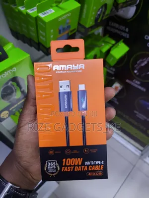 Amaya Fast Data Cable With Warranty