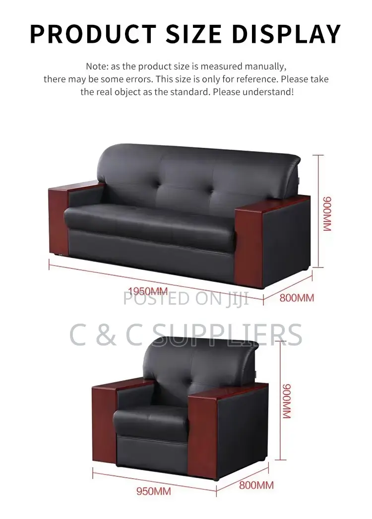5-Seater Executive Visitor's Sofa Set.