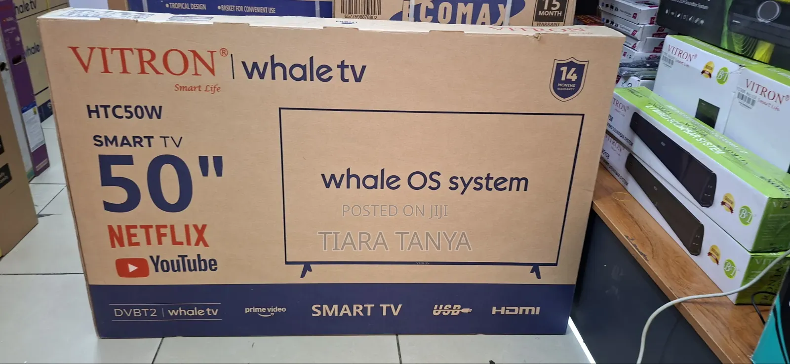 Vitron 50 Inch Whale OS SMART TV FHD