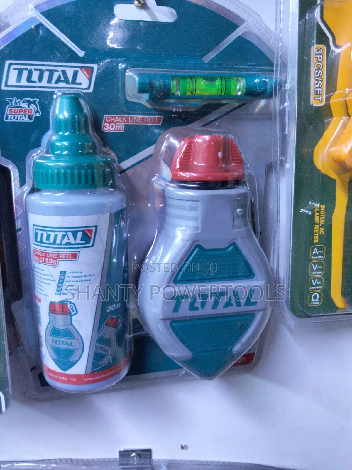 Total Tools Chalk Line Reel Set 30mm