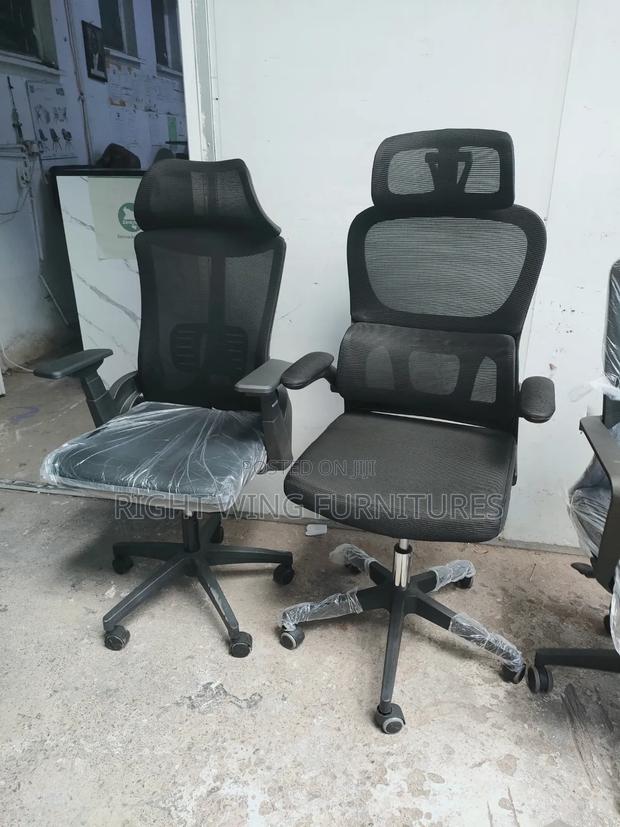 All Black £office Ergonomic Chair - main view