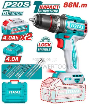 TIDLI208682 Brushless Cordless Impact Drill 86Nm