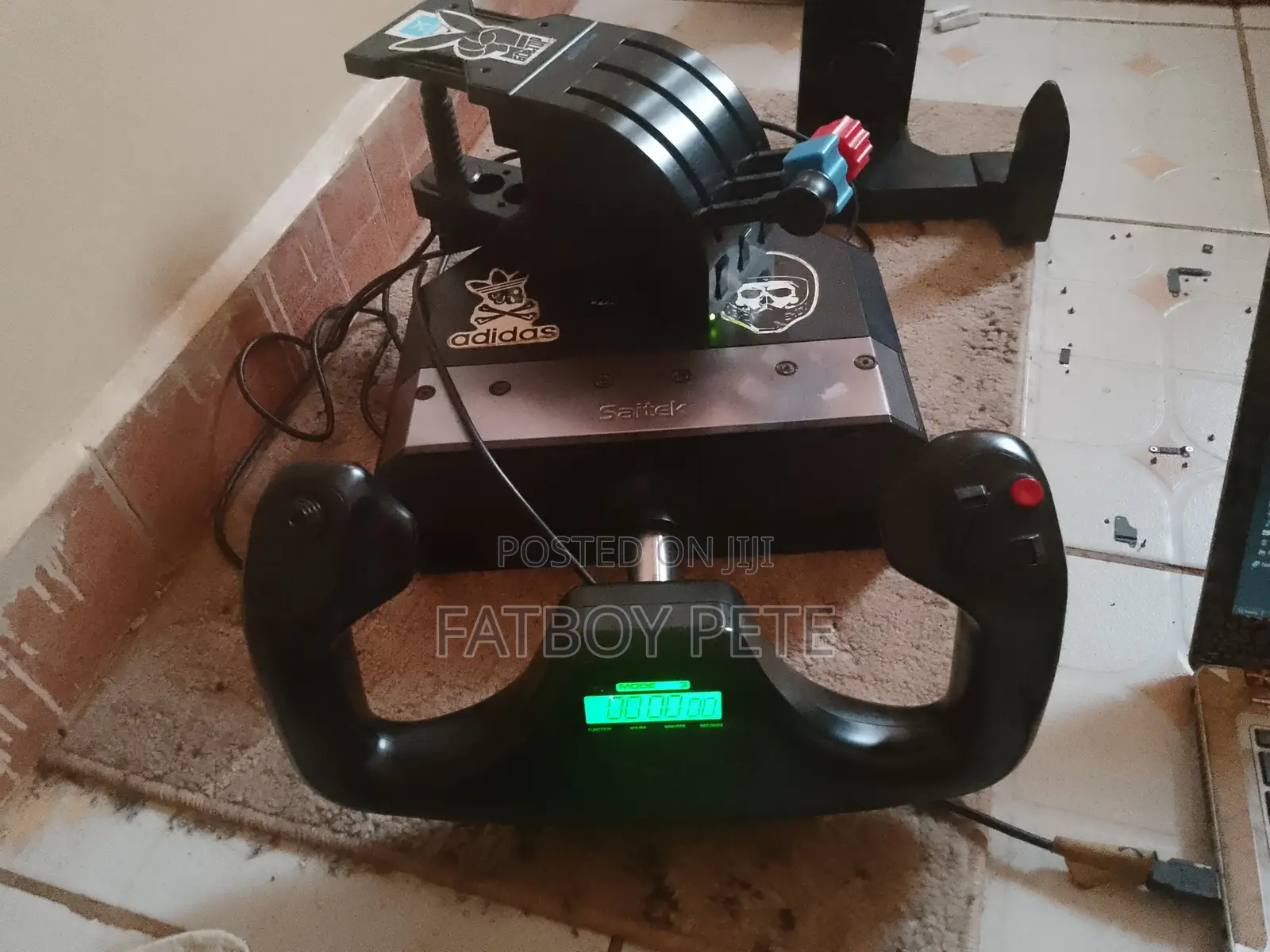 Saitek/Logitech Yoke and Throttle Quad
