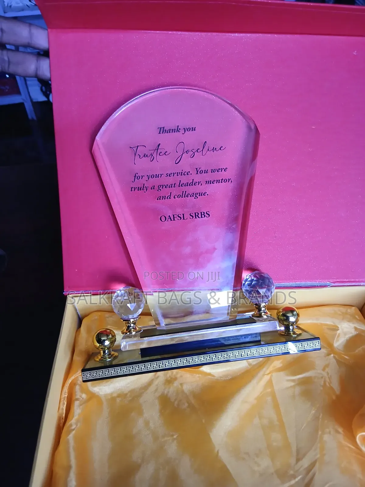 The Mirror-Base Prestige Acrylic Award