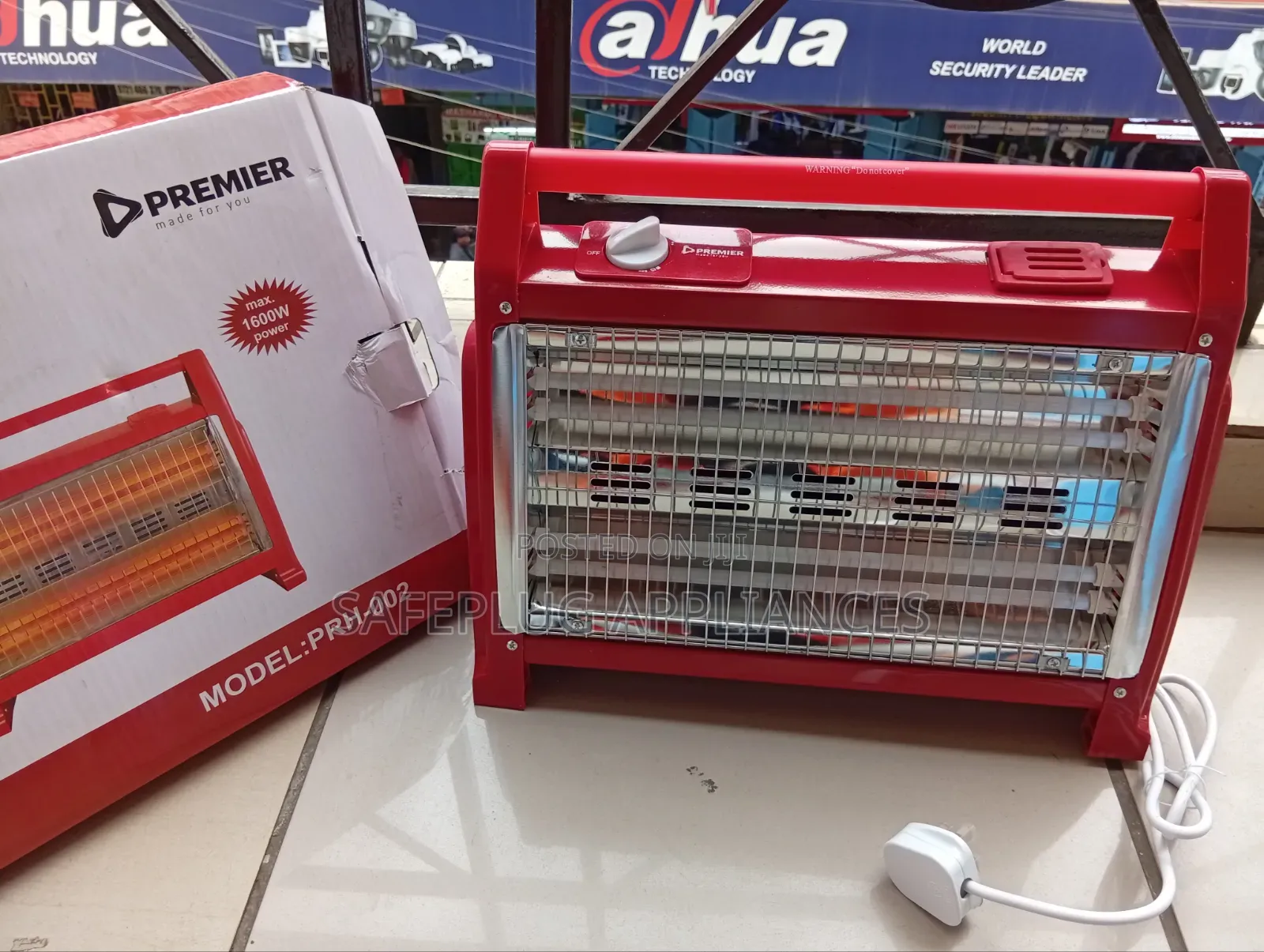Premier Quartz Electric Heater – 1600W 
