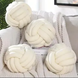 Knot Pillow Round Ball Home Decor Cushion