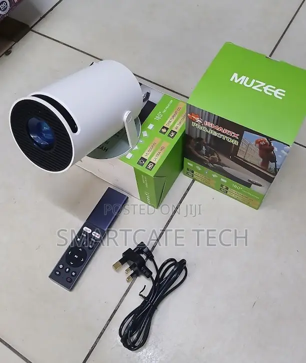 HY300 Smart WiFi Android Projector – Home Cinema Entertainment