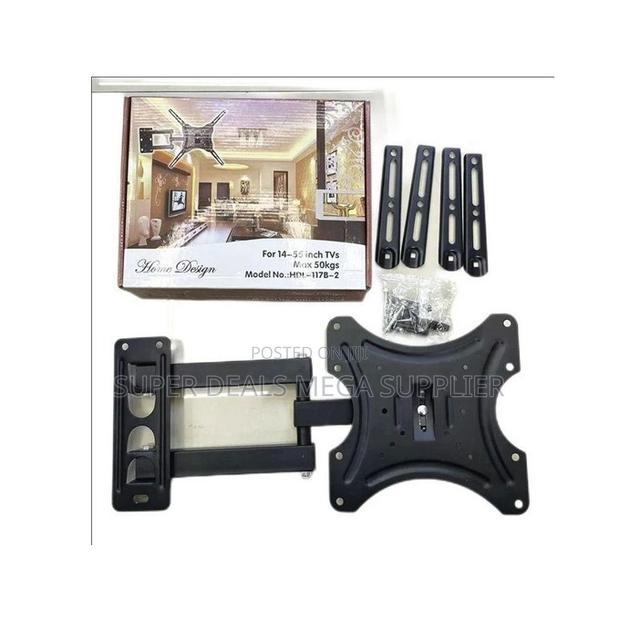 Universal 14–55 Inch Swivel Rotating TV Wall Mount Brackets.