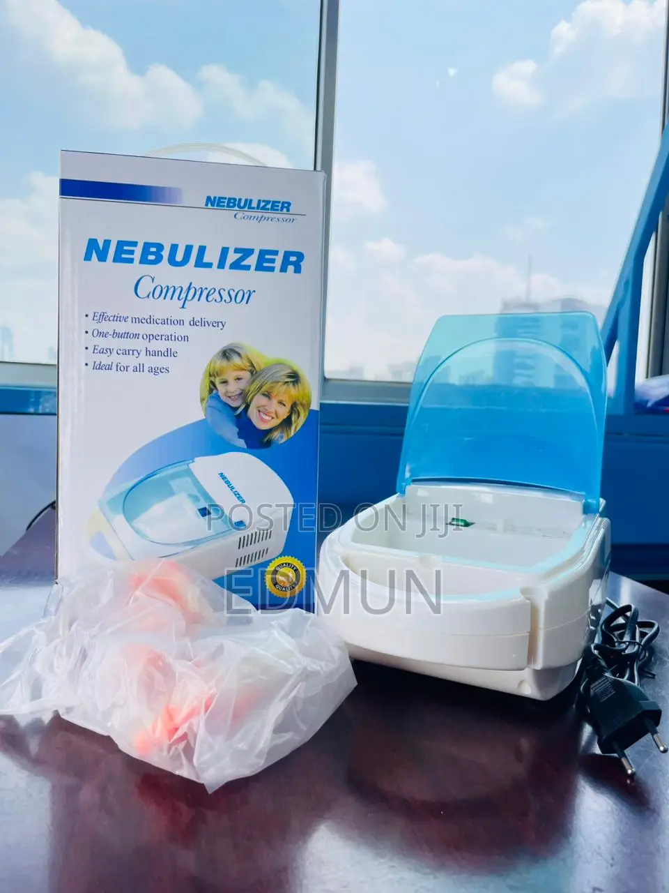 Compressor Nebulizer Machine for Adults Children – Complete Set