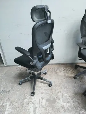 Office Black Ergonomic Support Chair #Model8