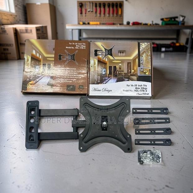 Full Motion 14–55 Inch Swivel Rotating TV Wall Mount Brackets