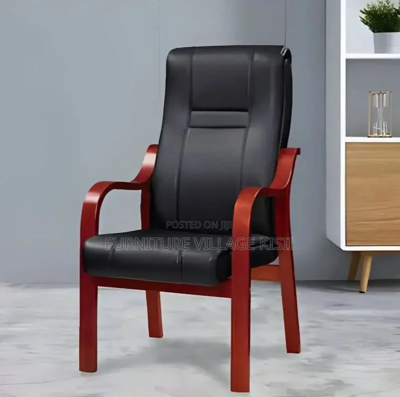Office Chair;Executive Leather Visitors Seat.