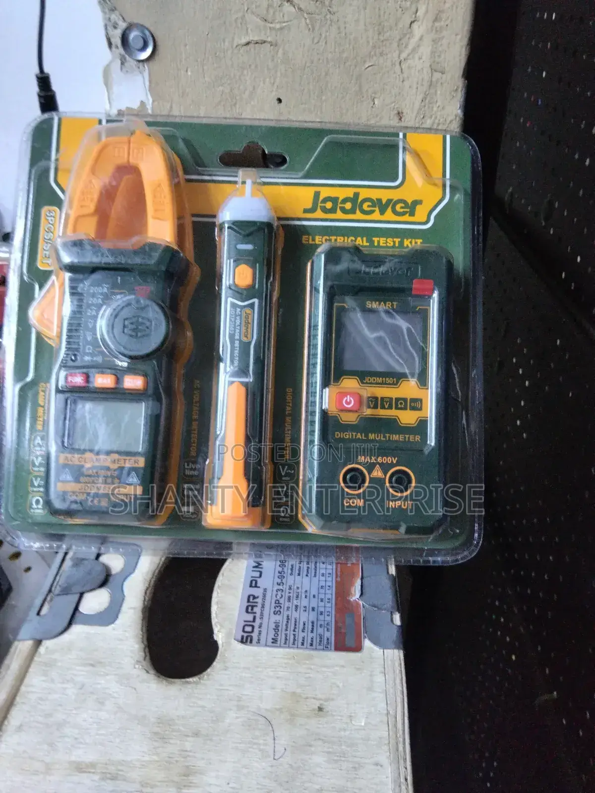 Jadever 3-Piece Electrical Test Kit,