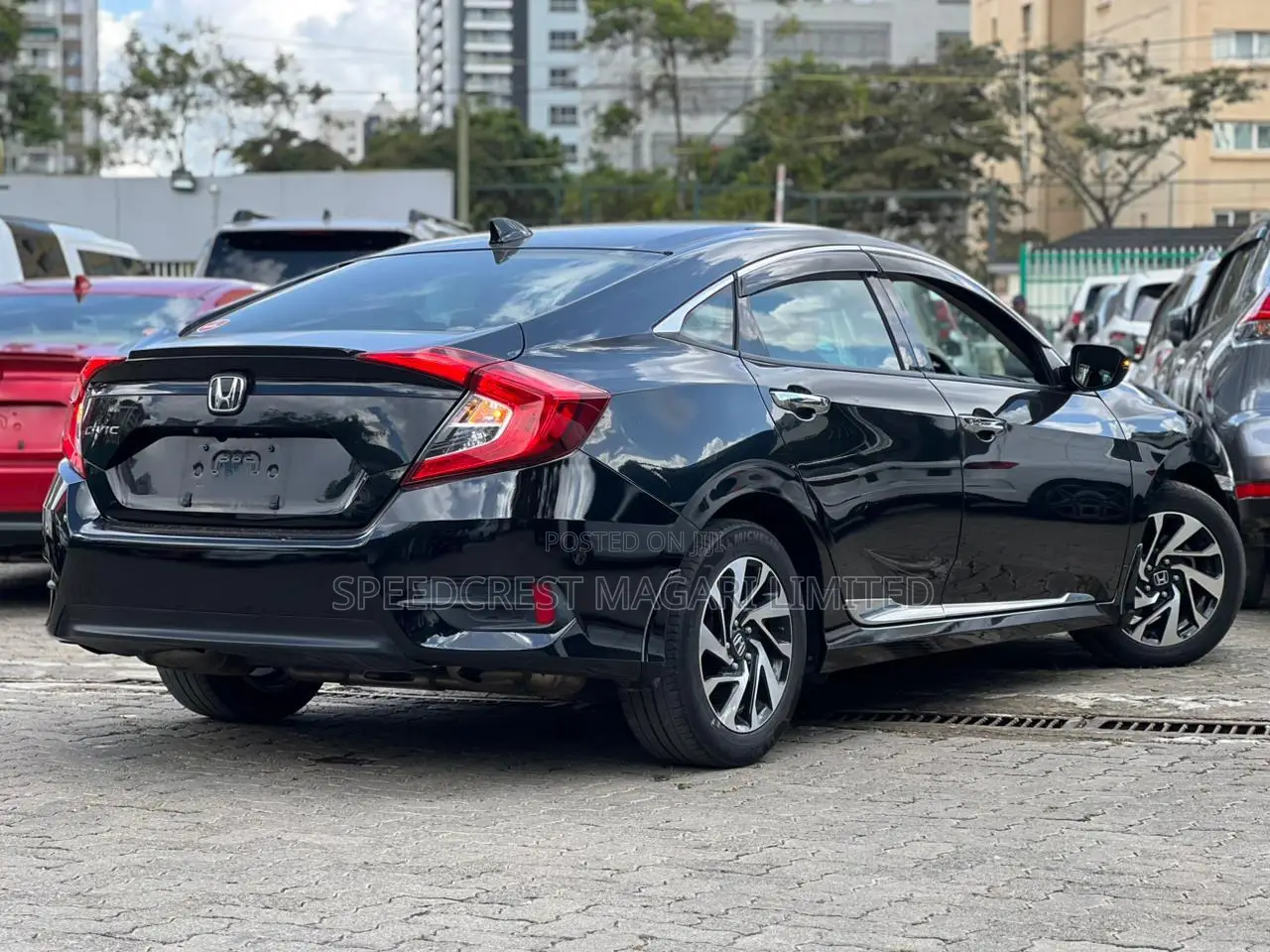 Honda Civic EX Sedan 2019 Black