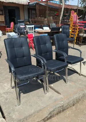 Leather Reception Office Chairs