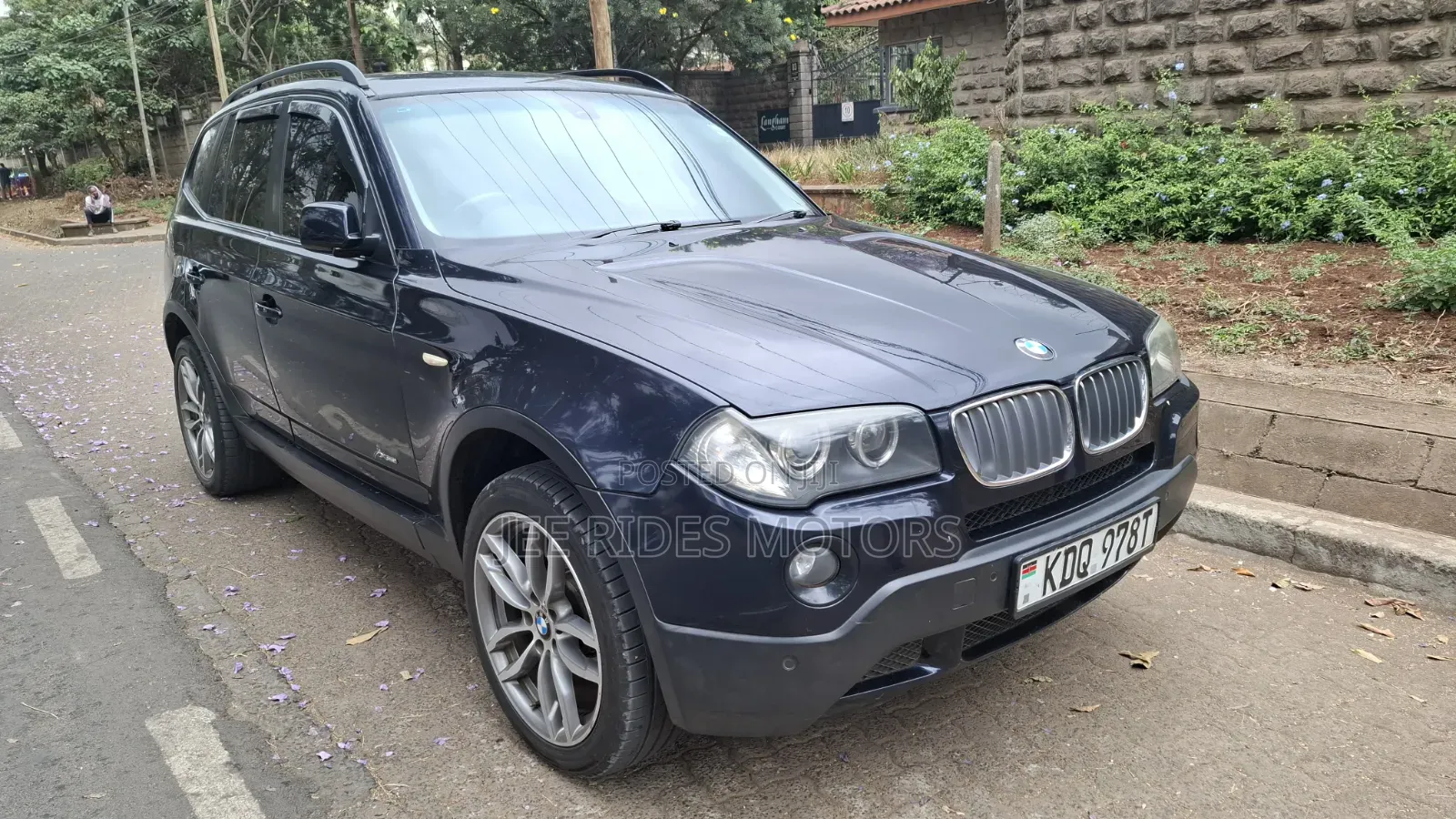 BMW X3 2.5i 2009 Blue