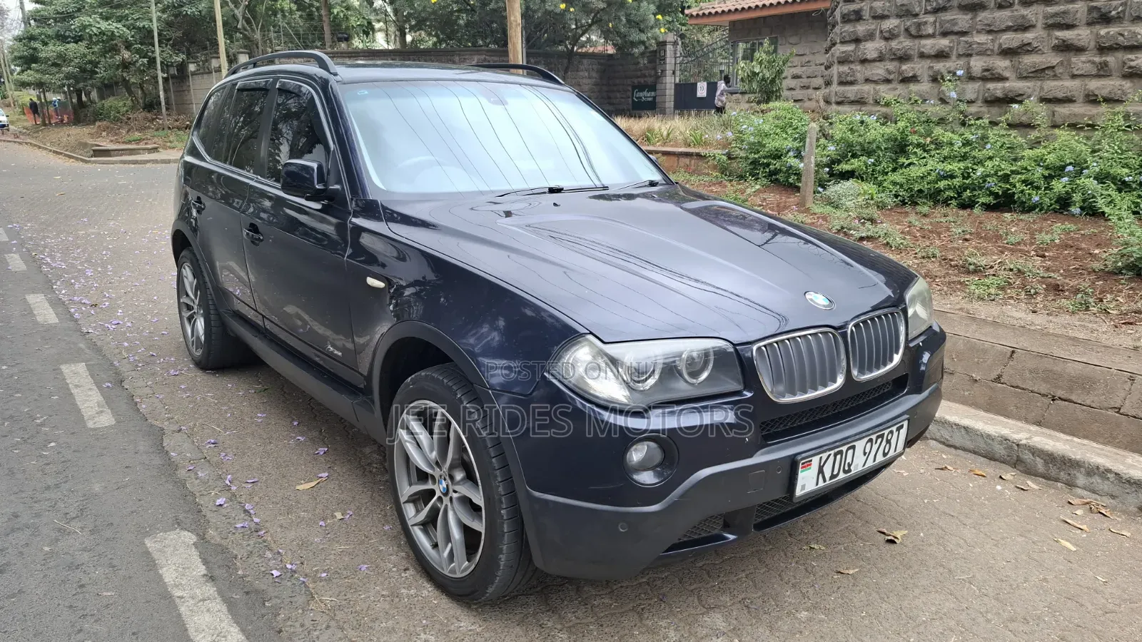 BMW X3 2.5i 2009 Blue