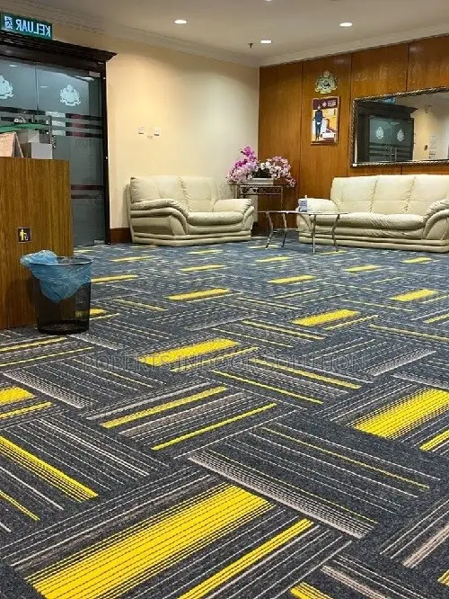 Puzzle-Piece Luxury Carpet Tiles