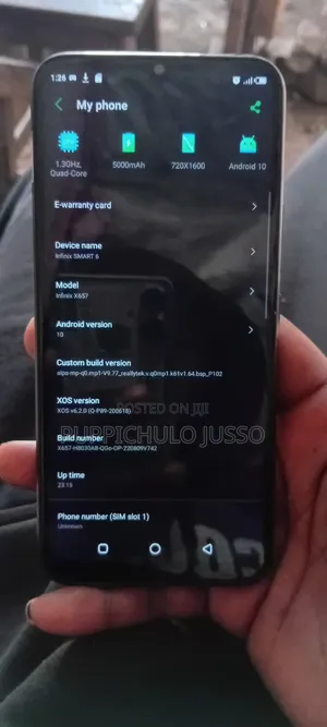 Infinix Smart 6 Plus 32 GB Black