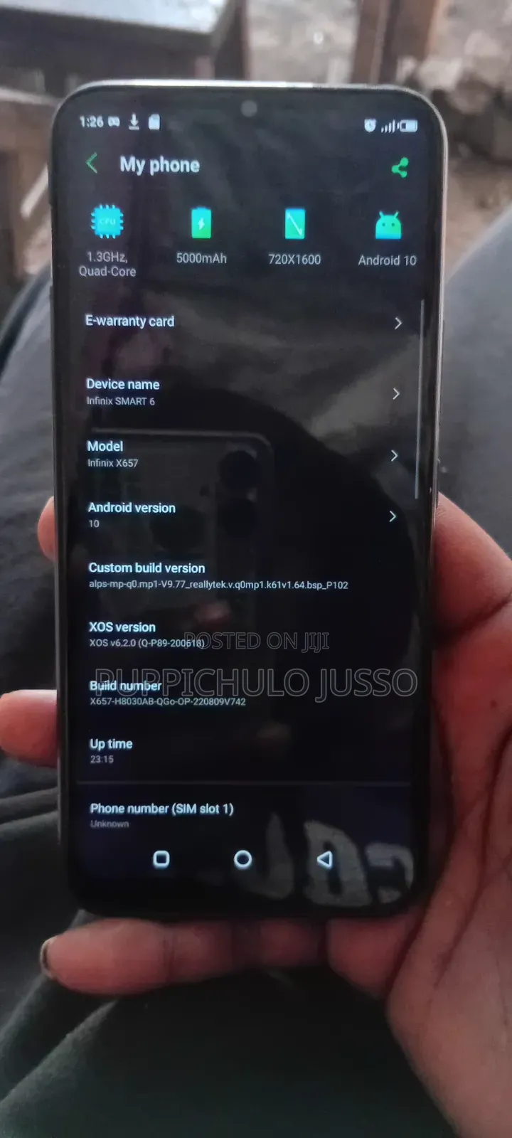 Infinix Smart 6 Plus 32 GB Black
