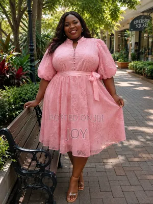 Elegant, Feminine Pink Dress 