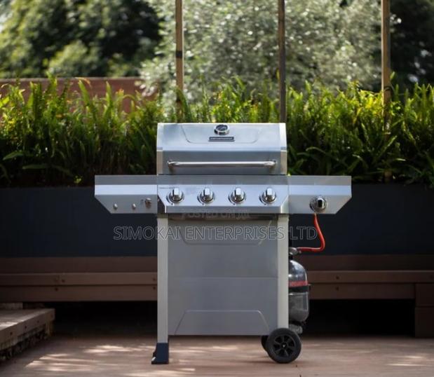Megamaster Pinnacle Series 4 Burner Patio Gas Braai