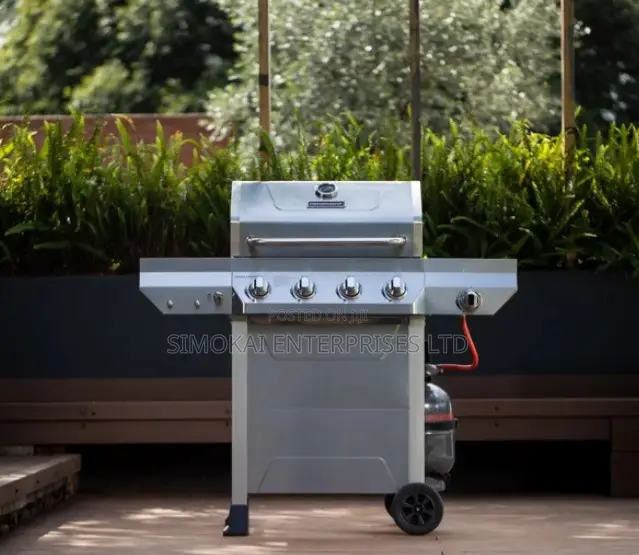 Megamaster Pinnacle Series 4 Burner Patio Gas Braai