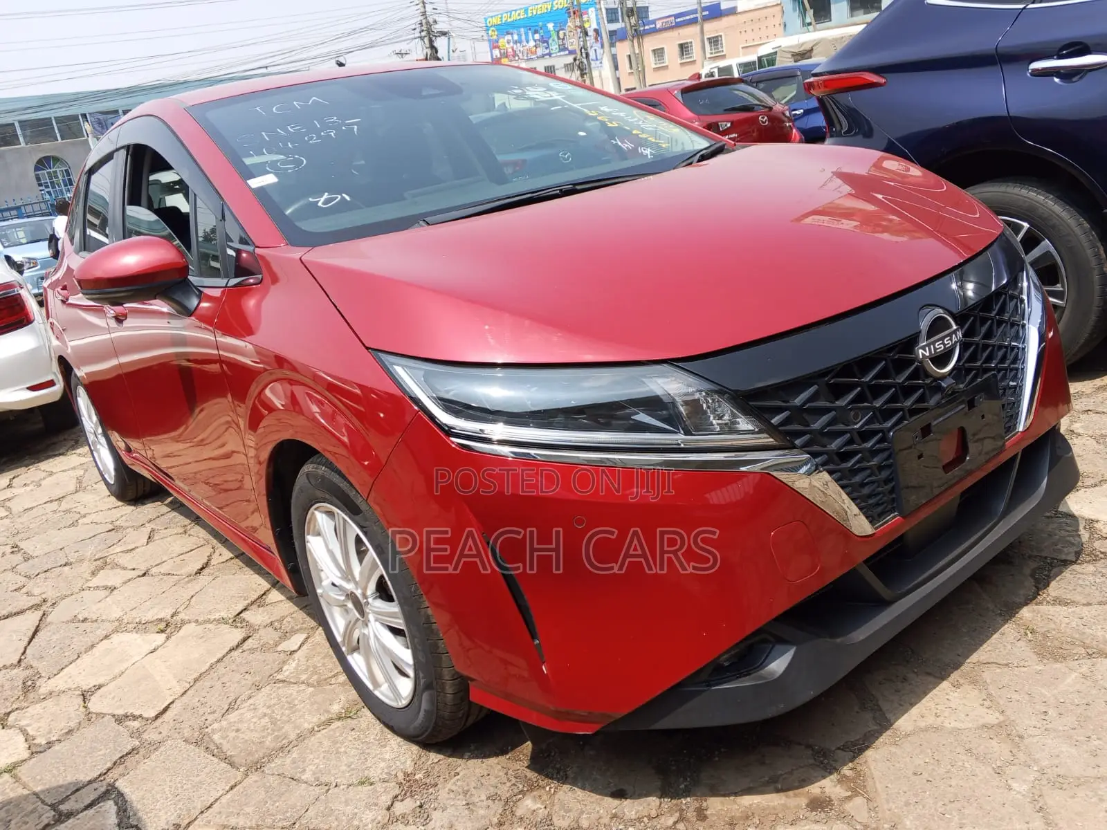 Nissan Note 1.2 Hybrid 2021 Red