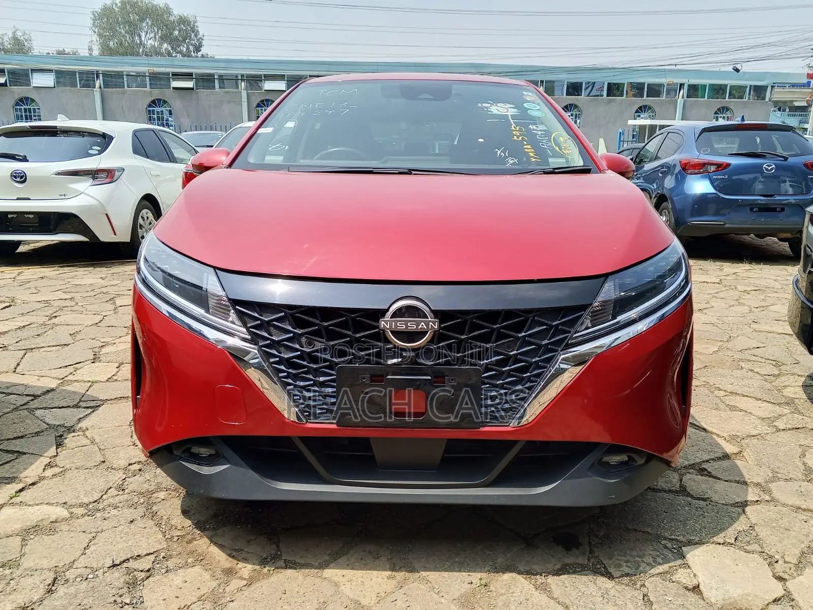 Nissan Note 1.2 Hybrid 2021 Red